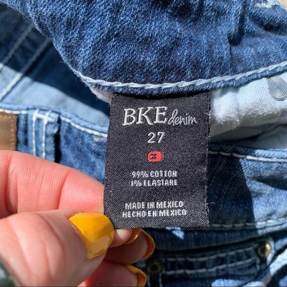 BKE Stella Franson low rise slim fit jean shorts - Picture 6 of 7